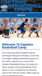 Mobile Screenshot of captainsbasketballcamp.com